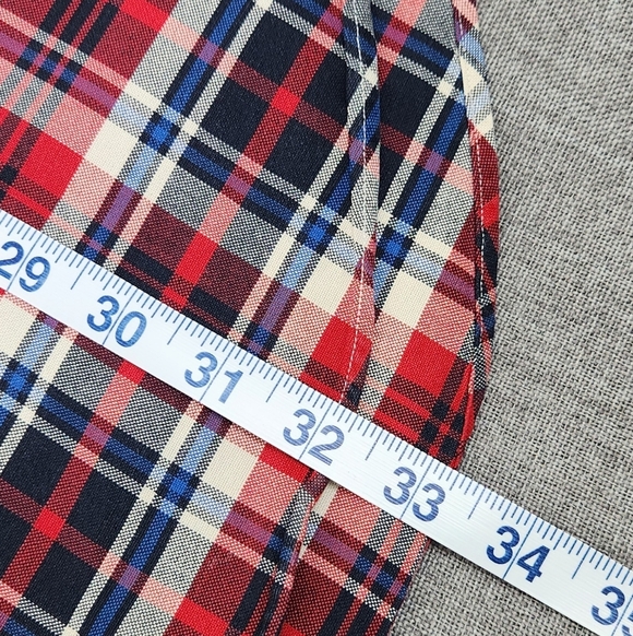 Vintage Ralph Lauren Big Shirt Plaid 100% Cotton Button Down Pocket Shirt. XL - Picture 9 of 9